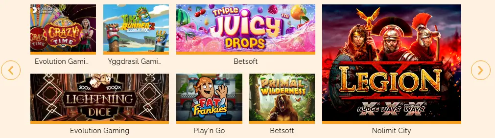 Sélection de machines à sous – thèmes variés, jackpots et nouvelles sorties