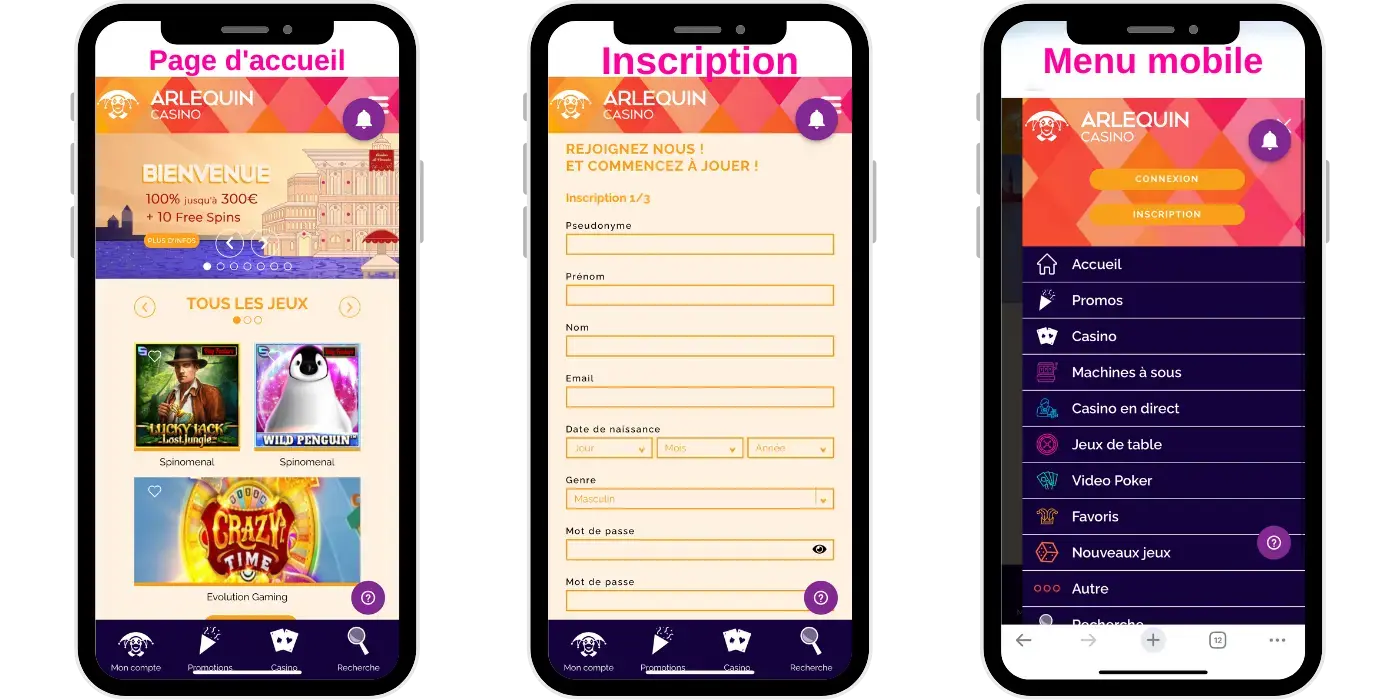 Application casino mobile – téléchargement, connexion et accès rapide aux jeux